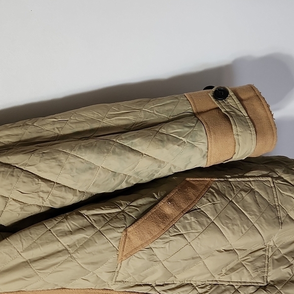 Derek Lam Women Amelie Faux Shearling Reversible Coat Jacket Camel Size 16 - Picture 10 of 14